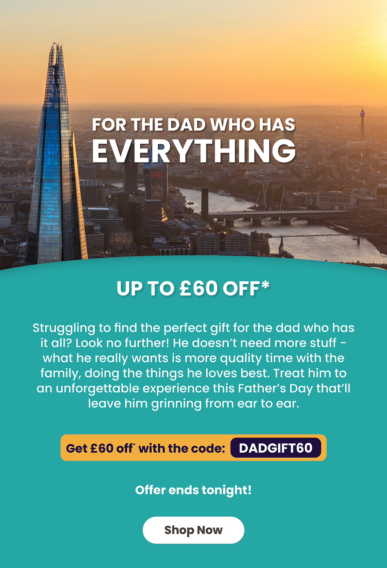 For the dad who has everything