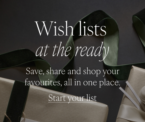 Wish lists at the ready - Start your list