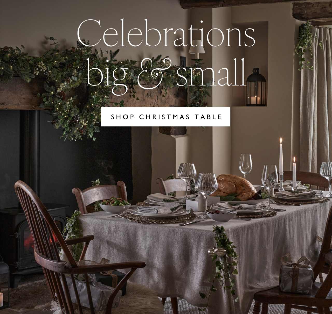 Celebrations big & small - Shop Christmas Table