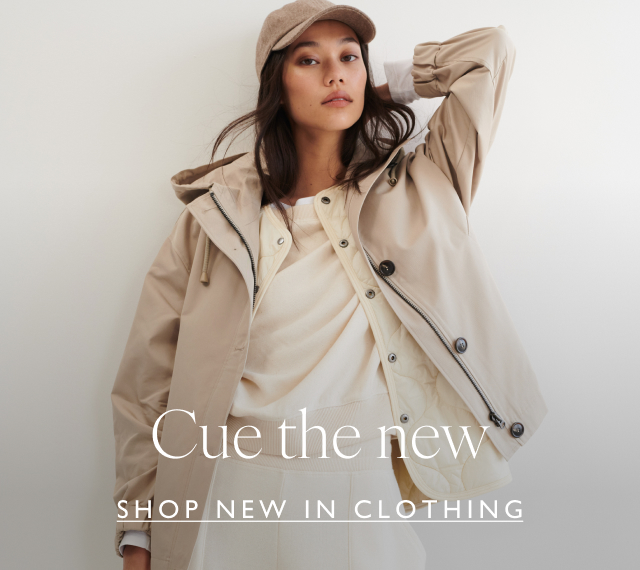 Cue the new SHOP NEW IN CLOTHING