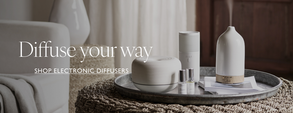 Diffuse your way - Shop electronic diffusers