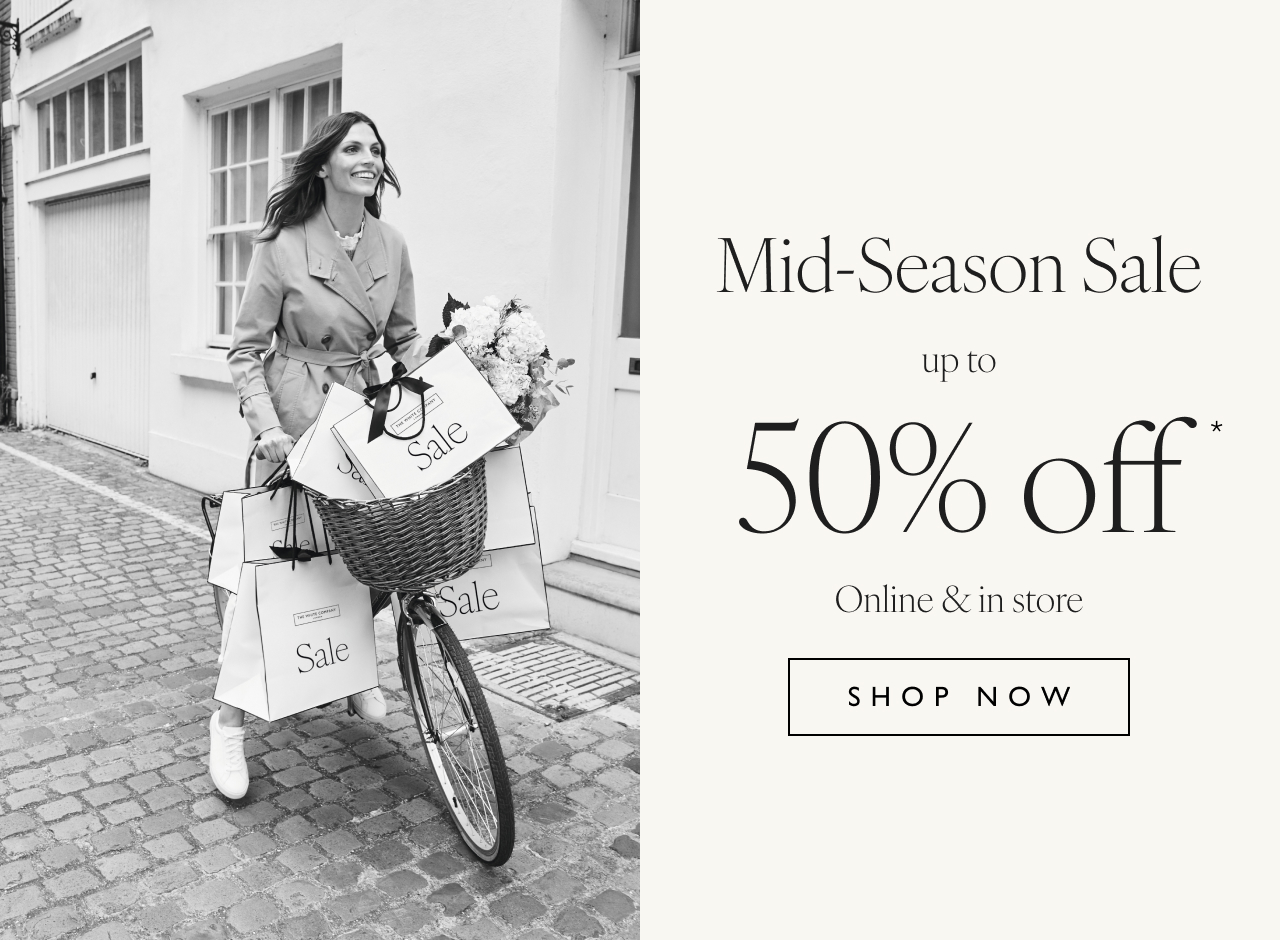 Mid-Season Sale up to 50% off Online & in store | Shop now