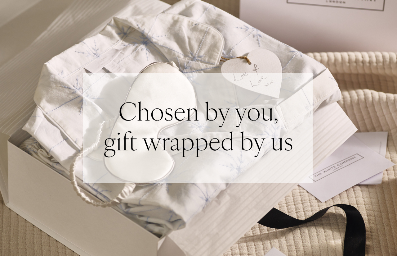 Chosen by you, gift wrapped by us